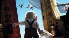 Houses Up (movie) pixar