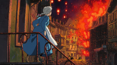 Howl moving castle Anime