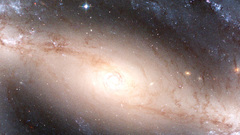 Hubble barred spiral galaxy