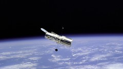 Hubble Earth science fiction outer space