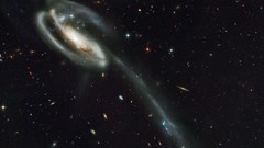 Hubble galaxies outer space