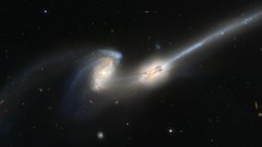 Hubble galaxies outer space