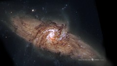 Hubble galaxies outer space