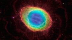 Hubble nebulae outer space