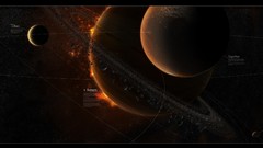 Hubble Satellite Saturn comet Asteroids Milky Way Mercury 