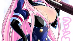 Huge boobs pirate girl