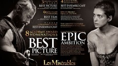 Hugh Jackman anne hathaway Les Miserables