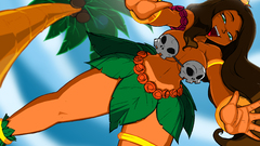 Hula girl commish by
