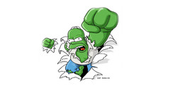 Hulk comic Character Homer