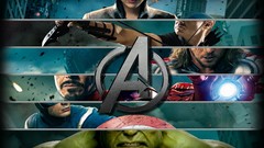 Hulk Iron Man thor captain america The Avengers Black Widow 