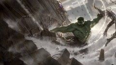 Hulk smash concept art battles Avengers Hulk (comic character) 