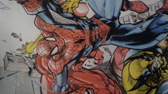 Hulk Spider-Man wolverine spider woman drawings
