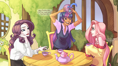 Human Fluttershy twilight sparkle