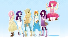 Human my little pony