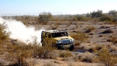 Hummer vehicles racing