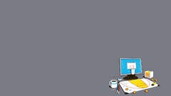 humor Simple Background artwork Minimalism gray background desk