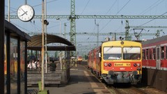Hungary vehicles trains train stations Székesfehérvár