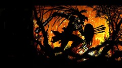 hunter fire aztec warrior fantasy art