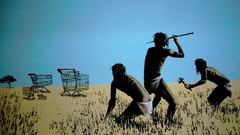 Hunter funny banksy cart