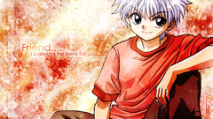 Hunter gray hair Anime