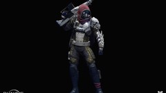 Hunter science fiction concept art video games bungie 