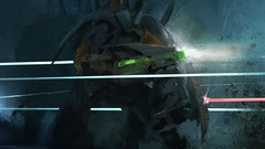 Hunter science fiction halo concept art artwork video games 