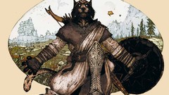 Hunter the elder scrolls v skyrim fantasy art Khajiit