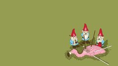 Hunting gnomes funny nom