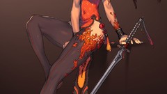 Hyung tae kim artwork blade and soul Simple Background bs