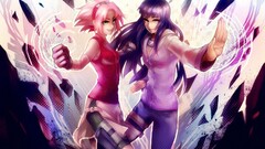 hyuuga hinata Anime haruno sakura Naruto Shippuuden kunoichi