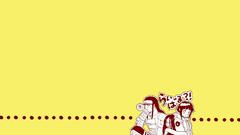 Hyuuga neji yellow background