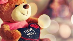 I Love You teddy bears