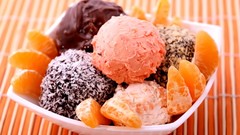 Ice cream desserts