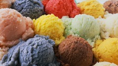 Ice cream desserts food art