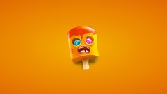 Ice cream minimalistic