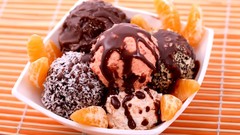 Ice cream Scoop desserts