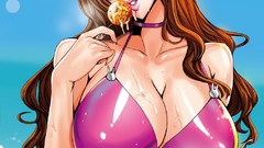 Ice cream wet bikini hentai huge boobs banana split