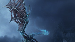 Ice Dragons fly sindragosa