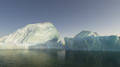 Ice icebergs berg