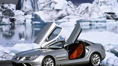 Ice Mercedes-Benz doors Mercedes-Benz SLR McLaren