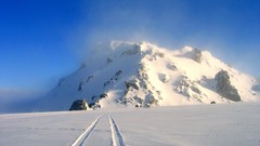 Ice Mountains Landscapes snow