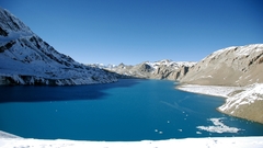 Ice Mountains snow lakes