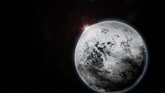 Ice outer space planets