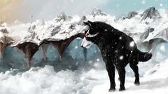 Ice science fiction digital art