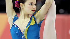 Ice skaters Sasha Cohen