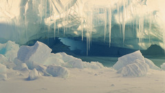 Ice snow caves