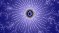 Ice star abstract patterns