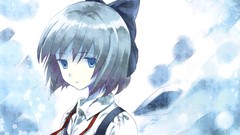 Ice touhou wings blue