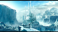 Ice winter Castles cityscapes