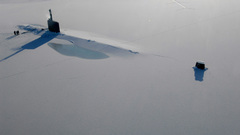 Ice winter snow submarine